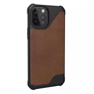 Gear Urban Armor Etui Urban Armor Metropolis LT LTHR iPhone 12 Pro Max, brązowe 812451037371 - Etui i futerały do telefonów - miniaturka - grafika 2