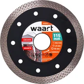 Tarcze do pił - Waart Tarcza diamentowa warkocz 115 x 1,4 x 22,2 mm - miniaturka - grafika 1