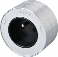 Listwy zasilające - Viking zásuvkový modul A30, zásuvka 230 V, stříbrná VA30S - miniaturka - grafika 1