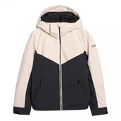 Kurtki damskie - Damska kurtka narciarska Roxy Free Jet - beżowa - miniaturka - grafika 1