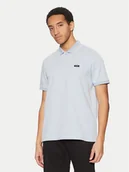 Koszulki męskie - Calvin Klein Polo K10K114141 Niebieski Regular Fit - miniaturka - grafika 1