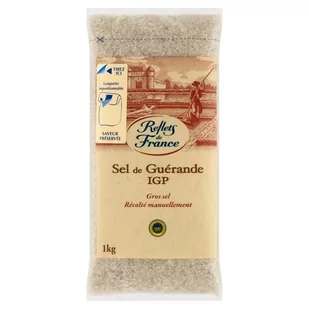 Reflets de France Sól morska szara gruboziarnista 1 kg - Pasztet i przetwory mięsne - miniaturka - grafika 1