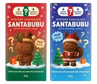 Słodkie kremy i masła - Czekolada Santabubu ze strzelającymi cukierkami, losowy wariant smakowy 80g - miniaturka - grafika 1