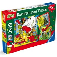 Puzzle - Ravensburger, Puzzle 3x49: Grinch (12004067). Wiek: 5+ - miniaturka - grafika 1