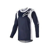 Akcesoria motocyklowe - Alpinestars Racer Hoen Koszulka Dark Niebieski/White,XXL) - miniaturka - grafika 1