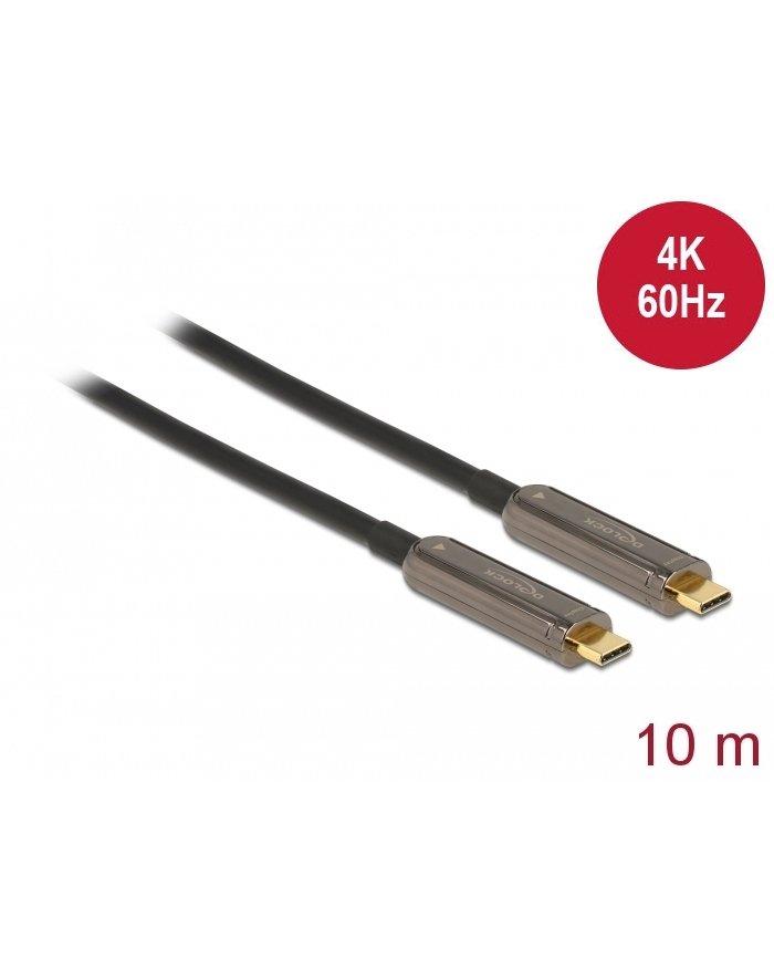 Delock Kabel video premium Usb-c 4K 60Hz 10m 84103
