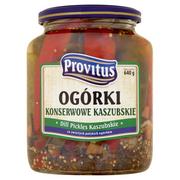 Mieszanki warzywne, sałatki - ProVitus Ogórki konserwowe kaszubskie 720 ml - miniaturka - grafika 1