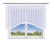 Firany - Firana 700x120, łuk, woal ,gipiura 8cm dzwoneczek - miniaturka - grafika 1