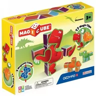 Układanki dla dzieci - Geomag Geomag Magicube Zestaw Klocki Magnetyczne - Dinozaury GEO141 - miniaturka - grafika 1