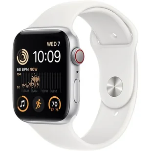 Apple Watch SE 2-gen GPS + Cellular 44mm Biały - Smartwatch - miniaturka - grafika 1