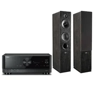 Zestawy stereo - Yamaha MusicCast RX-V6A, Indiana Line Tesi 561 (czarny) - miniaturka - grafika 1
