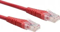 Patchcordy - Roline ROLINE PatchCord UTP Kat.6 2m czerwony - miniaturka - grafika 1