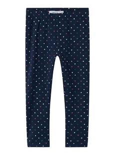 name it Legginsy "Oeana" w kolorze granatowym - Legginsy - miniaturka - grafika 1
