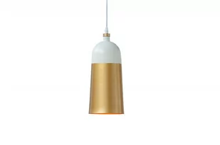 Invicta Lampa wisząca Modern Chick biało-złota 37701 - Lampy sufitowe - miniaturka - grafika 1