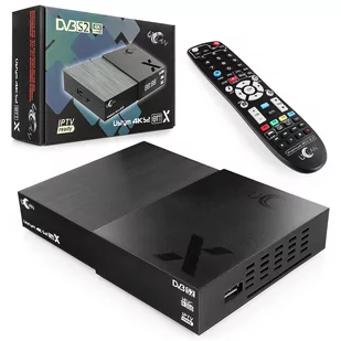 set-top box Ustym 4K S2 OTT X DVB-S2 - Tunery TV-SAT - miniaturka - grafika 1