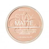 Pudry do twarzy - Rimmel Stay Matte 007 Mohair Long Lasting Pressed Powder - miniaturka - grafika 1