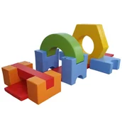 Zabawki sensoryczne - Zestaw kształtek piankowych dla dzieci Tor przeszkód, 12 elementów - miniaturka - grafika 1