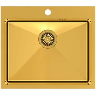 QUADRON RUSSEL 110 złoty (HB7910PVDBSG1) HB7910PVDBSG1 - Zlewozmywaki - miniaturka - grafika 1
