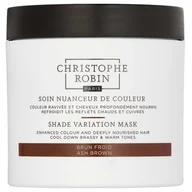 Maski do włosów - Christophe Robin Shade Variation Mask Ash Brown (250ml) - miniaturka - grafika 1