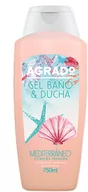 Kosmetyki do kąpieli - Żel pod prysznic Agrado Shower Gel Agrado Mediterraneo 750 ml (8433295061777) - miniaturka - grafika 1