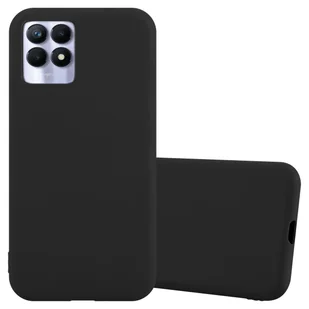 Pokrowiec Do Realme 8i / Narzo 50 4G Etui w CANDY CZARNY TPU Silikon Obudowa Case Cover Ochronny Plecki Cadorabo - Etui i futerały do telefonów - miniaturka - grafika 1