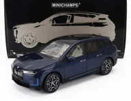 Samochody i pojazdy dla dzieci - Bmw Ix Series Suv 2023 Blue Met 1:18 Minichamps 110023100 - miniaturka - grafika 1