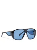 Okulary przeciwsłoneczne - Guess Okulary przeciwsłoneczne GU00135 Czarny - miniaturka - grafika 1