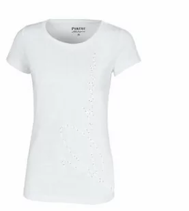 Pikeur Koszulka damska PARY - pearl white - Koszulki jeździeckie - miniaturka - grafika 1