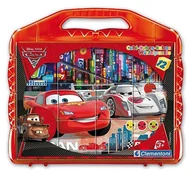 Puzzle - Clementoni KLOCKI 12 ELEMENTÓW Auta 2 PCL-41160 - miniaturka - grafika 1