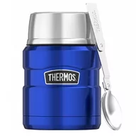 Termosy - Thermos Termos na jedzenie 470 ml z łyżką niebieski 173026 - miniaturka - grafika 1