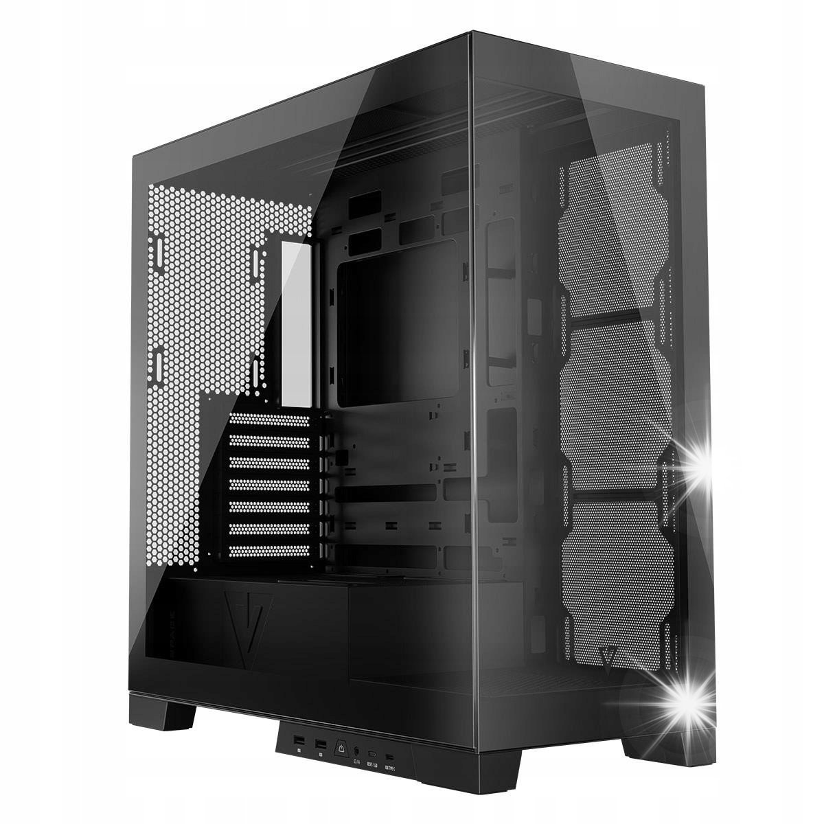 Obudowa do komputera MODECOM Volcano Space MIDI Midi Tower ATX Okno Czarna