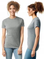 Koszulki i topy damskie - T-shirt Koszulka Damska Bawełna SOFTSTYLE Gildan GIL64000 SZARY Sport S - miniaturka - grafika 1