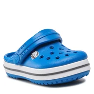 Klapki i japonki damskie - Crocs Klapki Crocband Clog T 207005 Bright Cobalt/Charcoal/Cobalt Brillant/Charbon - miniaturka - grafika 1