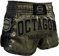 Spodnie sportowe męskie - Spodenki Muay Thai Octagon Green Edycja 2022 - miniaturka - grafika 1