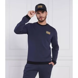 EA7 Bluza | Regular Fit - Bluzy męskie - miniaturka - grafika 1