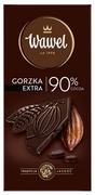 Czekolada - Wawel, czekolada gorzka premium 90% kakao, 100 g - miniaturka - grafika 1