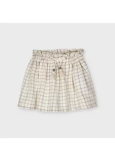 Spódnice - Spódnica Mayoral 3905-4 w kratkę dla dziewczynki - wzrost 116 cm (6 lat) - grafika 1
