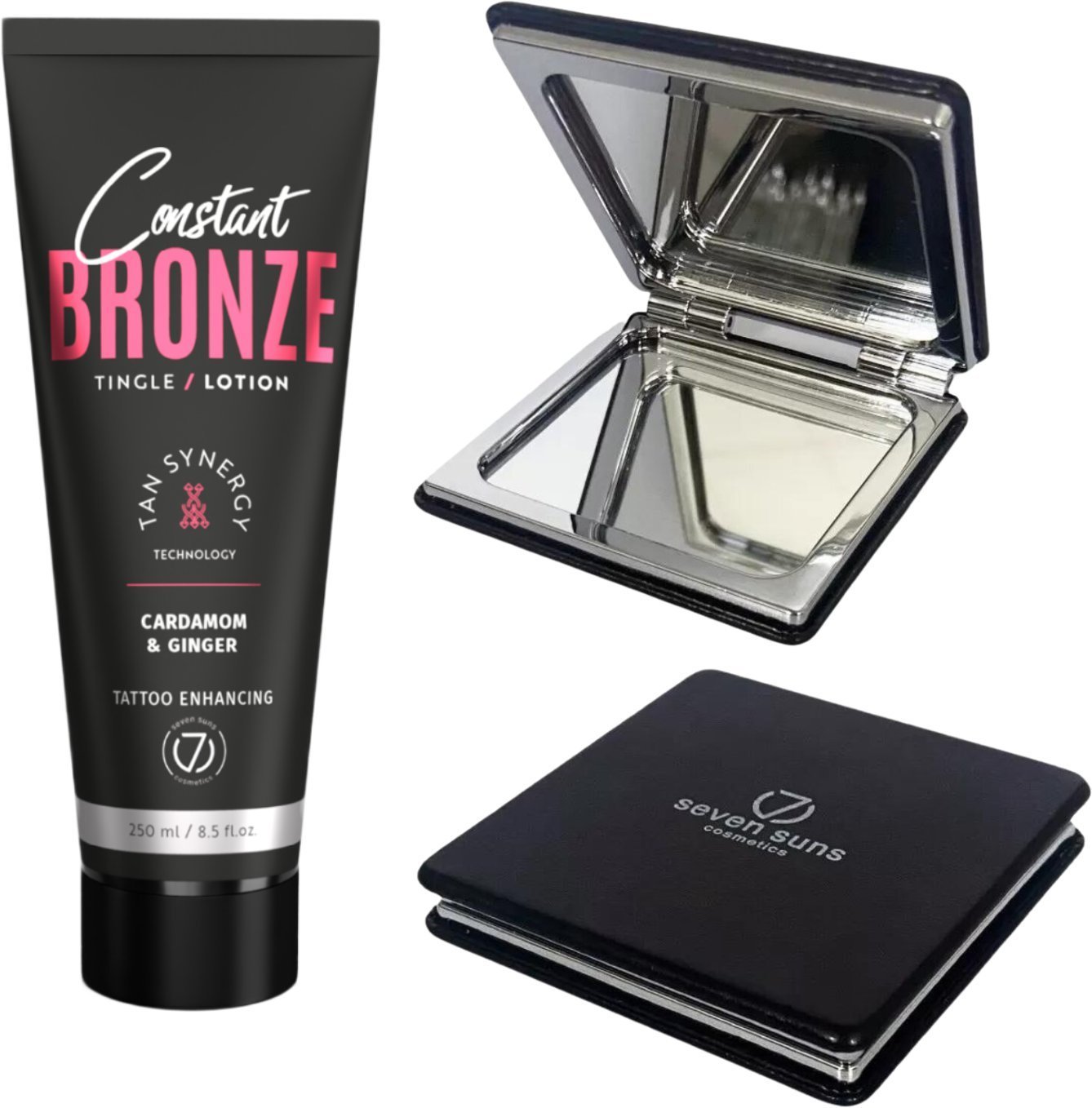 7suns Constant Bronze Tingle Lotion 250ml + Podwójne Lusterko Gratis