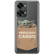 Etui i futerały do telefonów - ERT GROUP etui na telefon OnePlus NORD 2T 5G, case oryginalny i oficjalnie licencjonowany przez Star Wars, wzór Baby Yoda 030, optymalnie dopasowane, plecki z TPU częściowo przeźroczyste - miniaturka - grafika 1