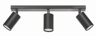 Lampy sufitowe - Lampex Plafon Rolos 558/3 CZA - miniaturka - grafika 1