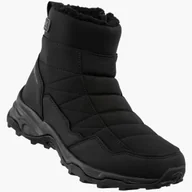 Śniegowce damskie - Śniegowce Damskie SoftShell DK Buty Zimowe Ocieplane Czarne North Czarny 37 - miniaturka - grafika 1