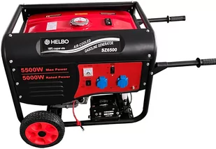 Agregat prądotwórczy Agregat prądotwórczy Helbo spalinowy 5 kW SZ6500 - Agregaty prądotwórcze - miniaturka - grafika 1