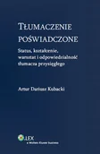 Prawo - Kubacki Artur Dariusz Tłumaczenie poświadczone - dostępny od ręki, natychmiastowa wysyłka - miniaturka - grafika 1