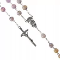 Różańce - Różaniec - agat - kamień naturalny - miniaturka - grafika 1