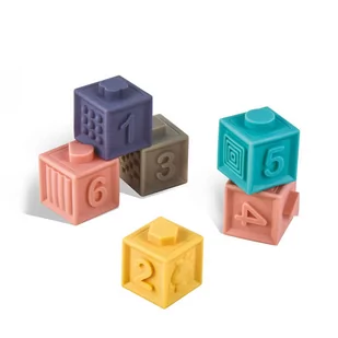 Cyferki - miękkie klocki sensoryczne 6 szt - Zabawki sensoryczne Cyferki - miękkie klocki sensoryczne 6 szt - Zabawki sensoryczne - miniaturka - grafika 1