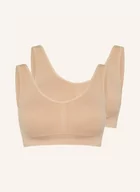 Biustonosze - Jockey Biustonosz Bustier Modern Micro Seamfree, 2 Szt beige - miniaturka - grafika 1
