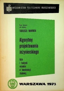 Algorytmy projektowania inżynierskiego - Matematyka - miniaturka - grafika 1