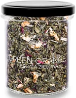 Herbata - Herbata Zielona Liściasta Pomarańcza Jabłko Hibiskus 60G Egzotyczny Aromat - miniaturka - grafika 1