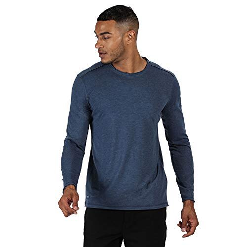 Regatta Męski karter Ii Coolweave, organiczna bawełna, enzym, sprany do miękkiego uchwytu, T-shirty z okrągłym dekoltem/koszulki polo/kamizelki