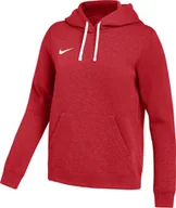 Bluzy damskie - Nike Bluza damska Nike Park 26 Fleece Hoodie czerwona IB1224 657 2XL - miniaturka - grafika 1